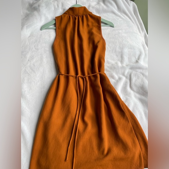 aritzia wilfred sabine dress orange XS - Picture 4 of 9